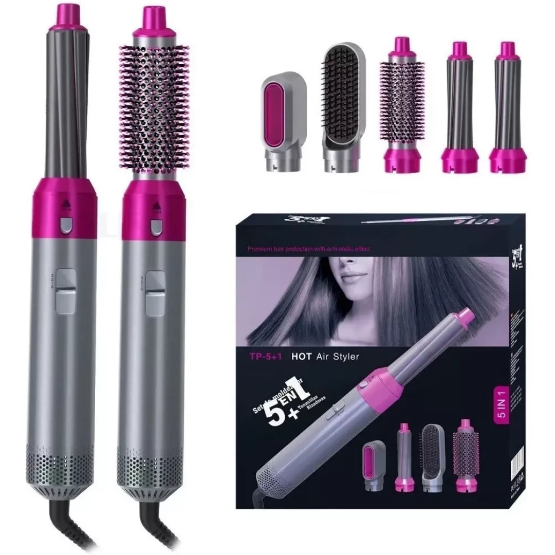 Cepillo Secador Eléctrico 5 en 1 | Pelo Perfecto | Colombia