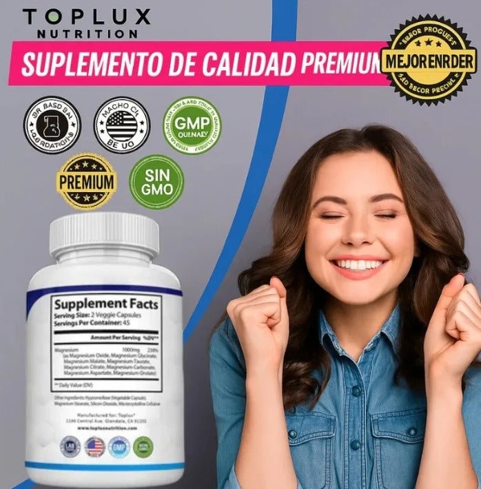 Magnesium Complex | Suplemento de Magnesio | Colombia