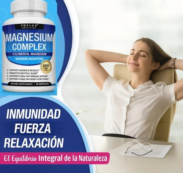 Magnesium Complex | Suplemento de Magnesio | Colombia